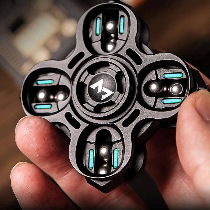 Fidget Spinner Diapason en Métal – Design Mécanique EDC