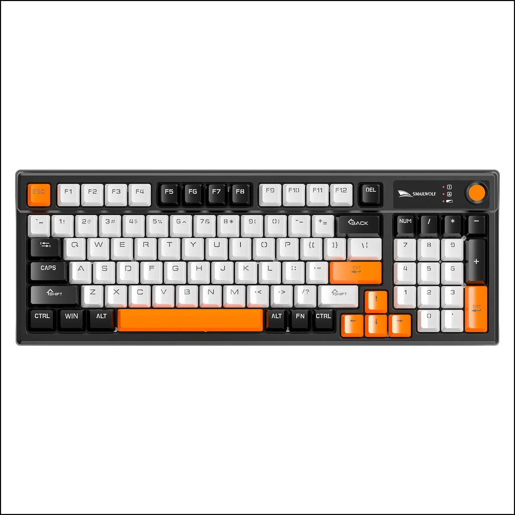 MK95 Wireless Mechanical Keyboard – Bluetooth RGB Custom Design