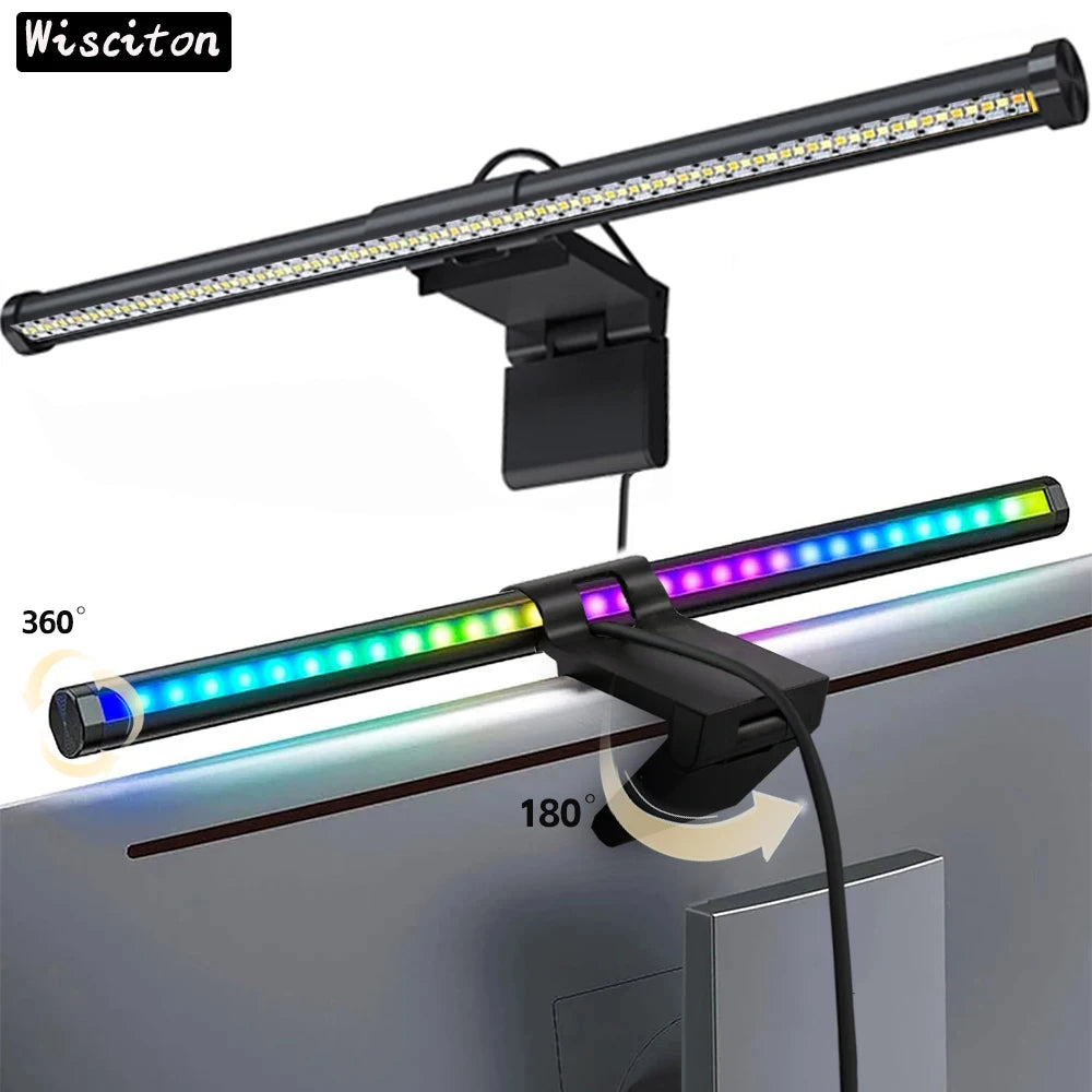 Lampe LED pour Moniteur – Éclairage de Travail et d’Ambiance