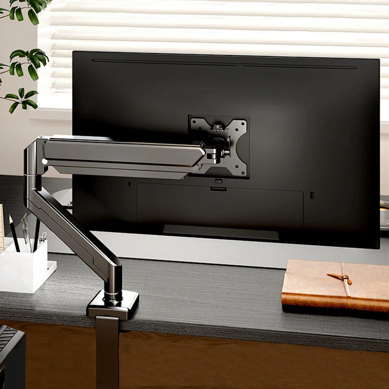 Adjustable Single Monitor Arm – Ergonomic Desk Mount (Up to 32”)