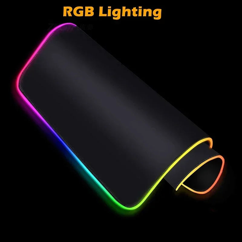 Tapis de Souris XXL RGB – Surface Étendue & Éclairage Dynamique