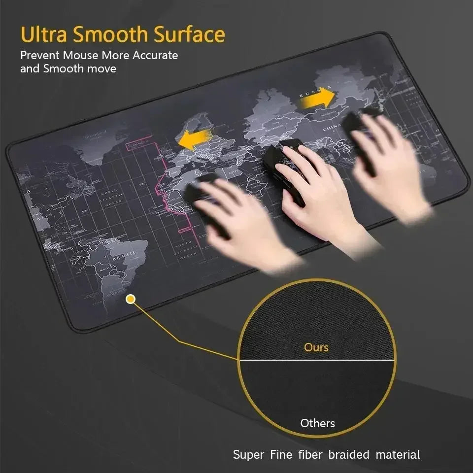 Tapis de Bureau XXL “Samouraï & Soleil Rouge” – Élégance Japonaise, confort et Précision