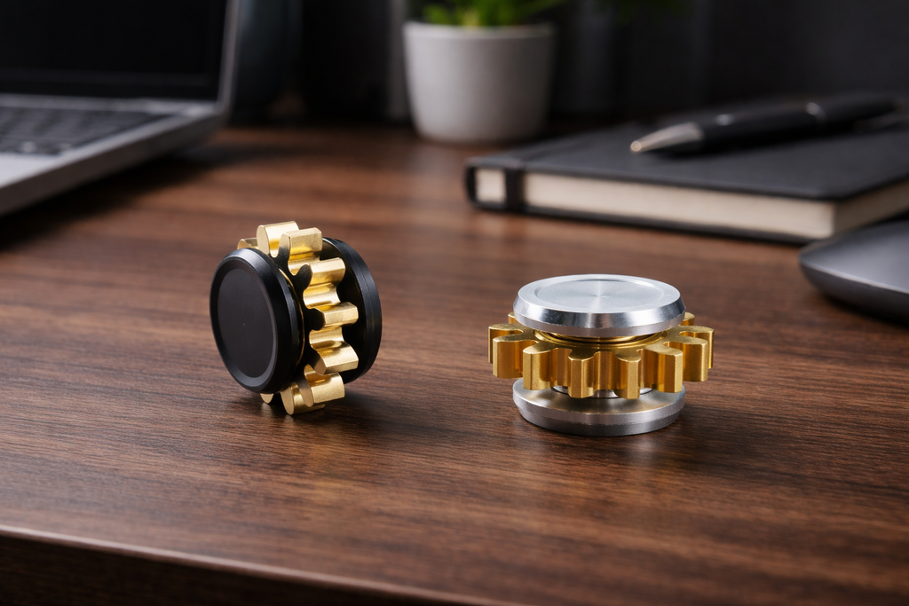 Hand spinner Antistress en Métal – Spinner Compact de Précision